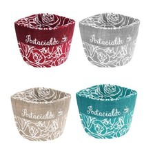 Porte-Cartes Conteneur Tissu Centre De Table Cuisine Cialda Café Sucre Rose