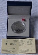 Coffret, 5 Franc Argent BU