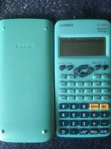 Casio spéciale - fx-92+,