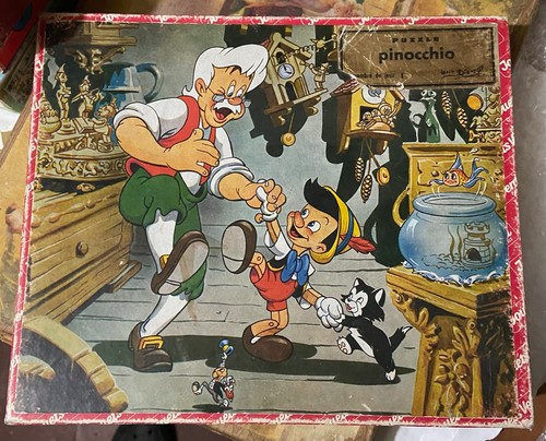 Puzzle ancien pinocchio - puzzle,
