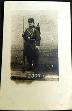 N° 805/37 -Cpa Militaire Carte photo Soldat en grande tenue   Ecrite ww1