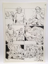 " Gerfried" Ep 4 Planche 5/12   Eduardo COELHO  Planche originale Pif /yps