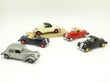Eligor SB 1/43 - Lot de 5 Citroen Traction dont 4 Cabriolet