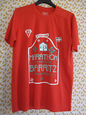 Maillot Marathon Biarritz Course Pays Basque Cross rouge Tee Shirt Homme - S