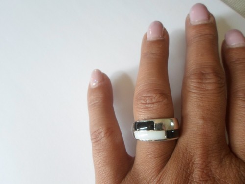 Bague argent massif - argent,