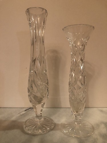 Paire vases cristal - paire,