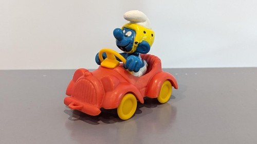 Schleich schtroumpf voiture
