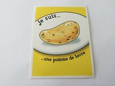Carte je suis une pomme de