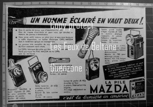 Pile mazda homme eclaire en - pile,
