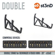 DOUBLE SUPPORT pour BEHRINGER X-TOUCH MINI - 20°