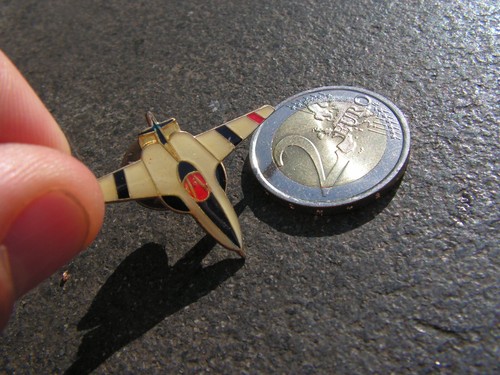 Military fighter plane pin - fighter,