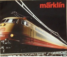 Marklin Catalogue (Gare voiture wagon) Allemagne 1984