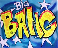 BIG BANG TABLEAU pop street ART graffiti french paint canvas signed graff