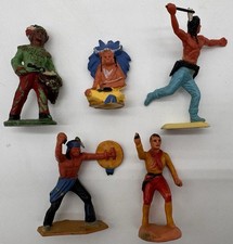 5 Indiens Cow-boy Starlux