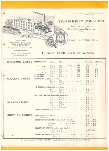 Saulcy usine tannerie - usine,