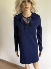 Robe bleue marine à manches