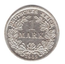 1 Mark Deutsches Reich 1902 D