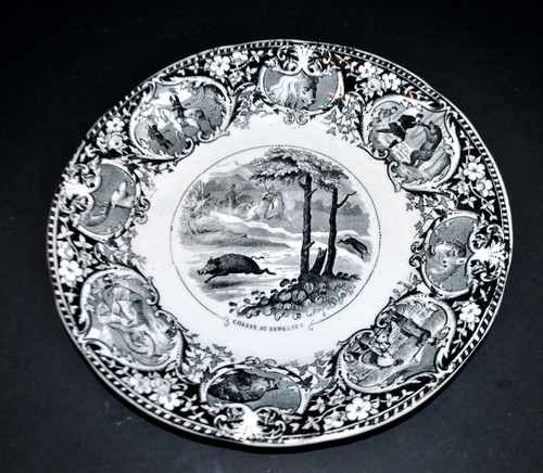 Sarreguemines assiette - sarreguemines,
