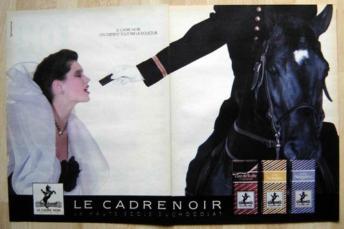 Publicité papier chocolat - -,