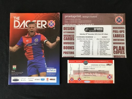 Dagenham redbridge fc v - dagenham,