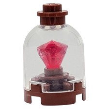 Lego bijou rouge - rouge, cristal