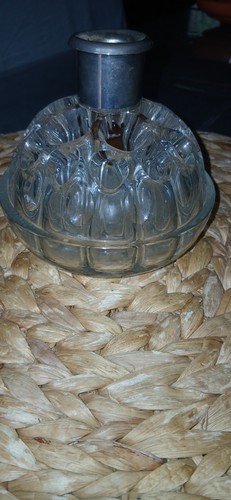 Bougeoir pique fleurs - pique, verre