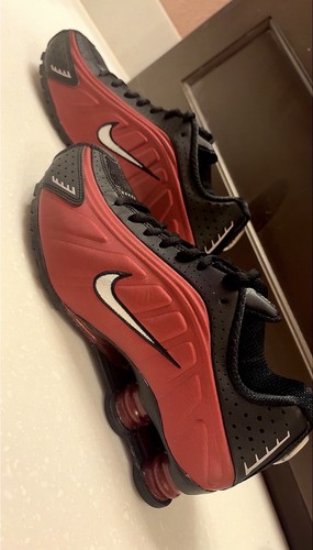 Nike shox black - shox, red