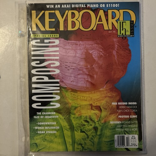 Keyboard magazine october 1990 - magazine,