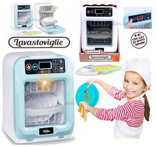 Lave-Vaisselle Jouet En Cuisine Lumières Et Sons Lava Assiettes Avec Accessoires