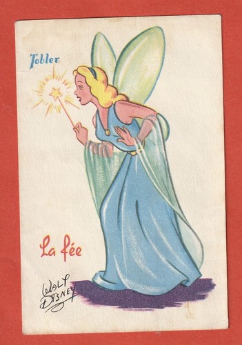 Cpa publicitaire walt disney - -,