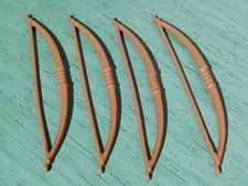 PLAYMOBIL x4 LONGS ARCS marron