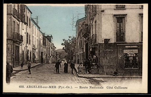 Cpa argeles sur mer pyr - cpa, /pyr.-or