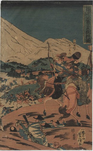 Estampe japonaise originale - uw,