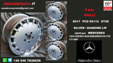 Jantes Gulli 8j 17 pouces 5x112 Mercedes 124 129 201 203 208 209 210 170 jantes