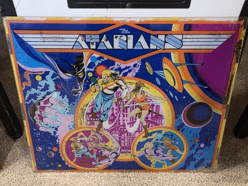 Atari pinball backglass - pinball,