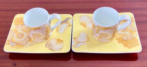 Duo tasses soucoupes - tasses,