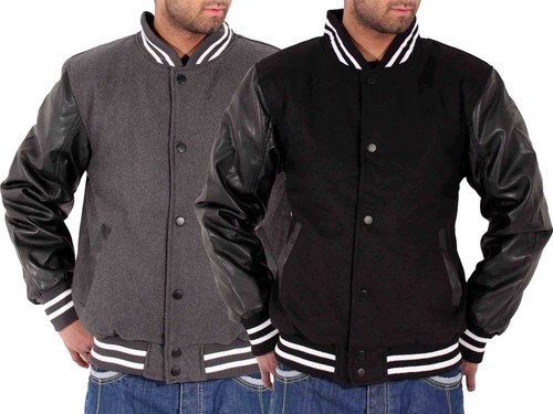 Veste bomber varsity pour - veste,