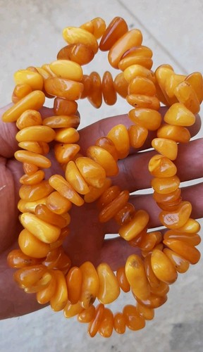 Collier ambre ancien - ancien,