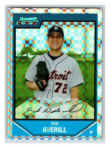 2007 bowman chrome xfractor - bowman,