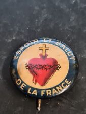 PETIT INSIGNE COEUR DE JESUS "