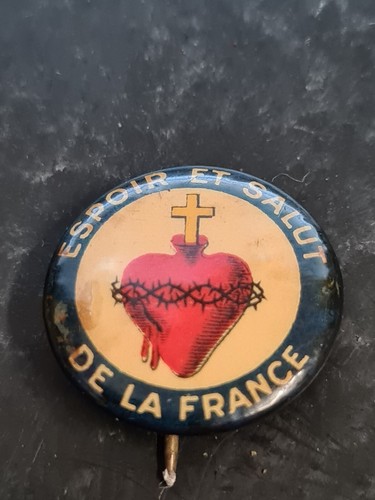 Petit insigne coeur jesus - jesus, "