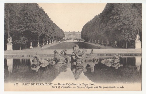 Cpa parc versailles - 78, de