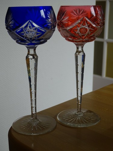 Anciens verres vin du - 2, a