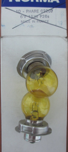 Lot ampoules norma - de, 6v