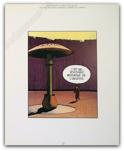 Affiche moebius tueur monde - moebius, de