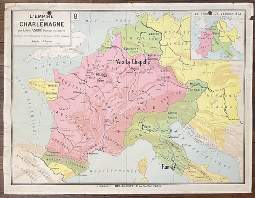 Ancienne carte delagrave - 🌎,