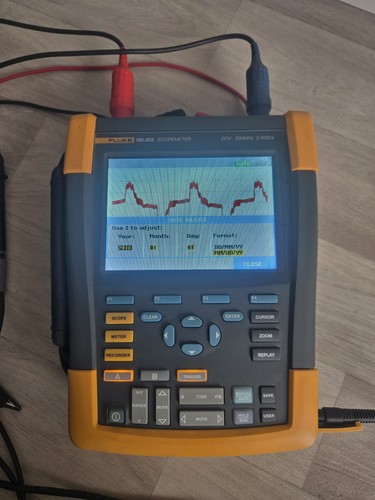 Oscilloscope portable fluke - oscilloscope,