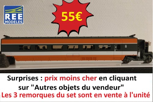 Ree modeles tgv 002 - tgv-002-2, remorque