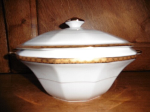 Soupière porcelaine - soupière, en