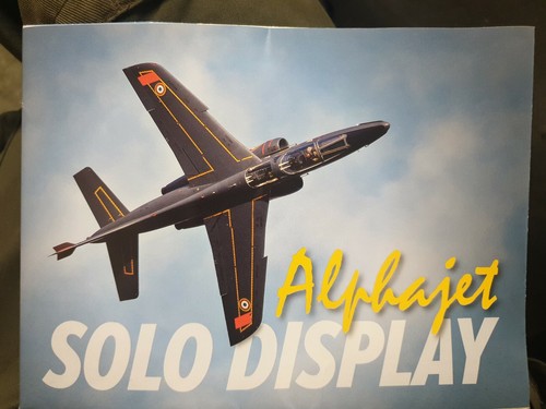 Depliant alphajet solo - depliant,